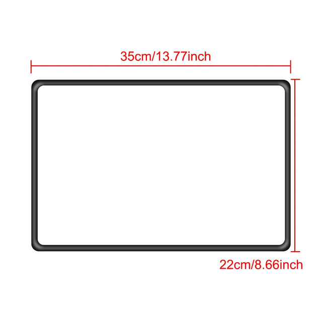 Screen Protector For Tesla Model 3 Y Car Player Rim Covers Silicone Navigation Radio Audio Frame Edge Guards Auto Accessories